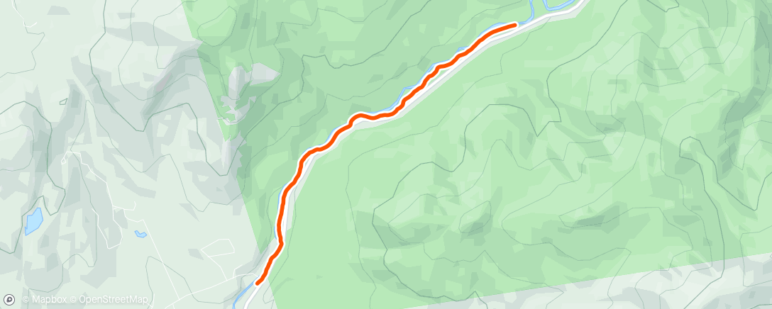 Map of the activity, Afternoon Ride