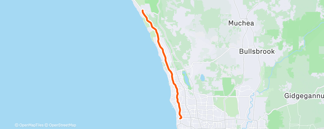 Carte de l'activité Morning Ride