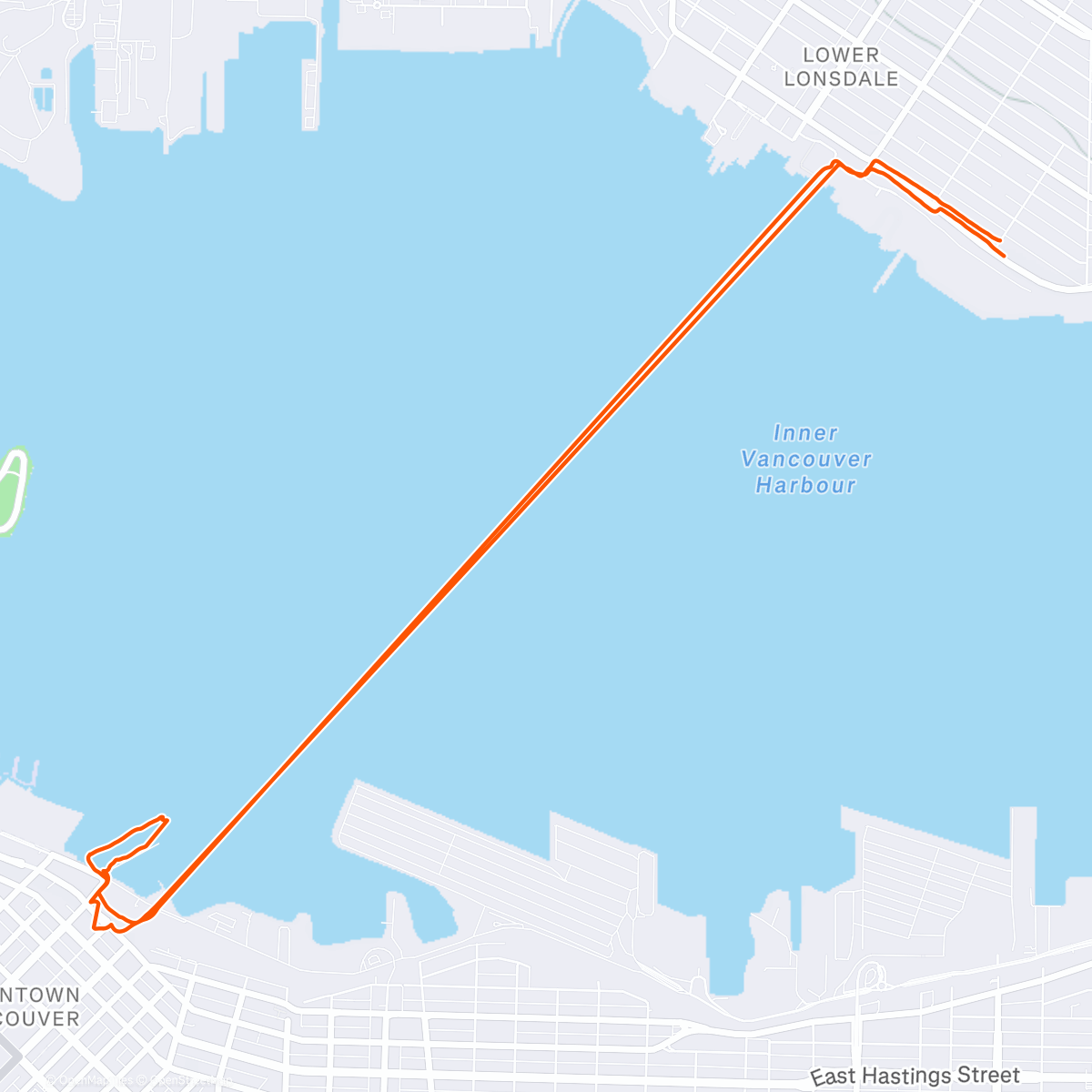 Map of the activity, Passport Pickup