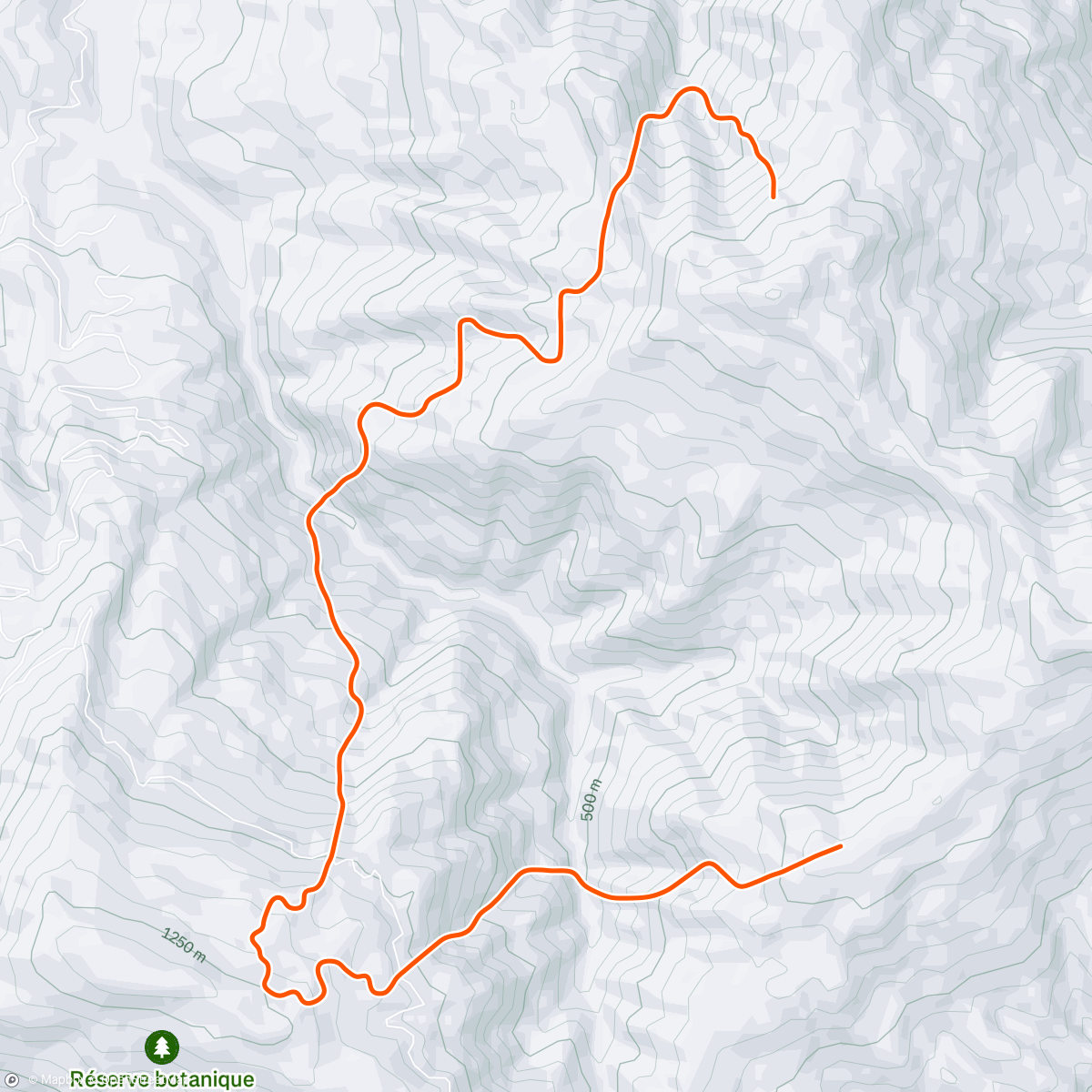 Map of the activity, Zwift - Cool down/recovery - 10 minutes - Ergo or Outdoors on R.G.V. in France