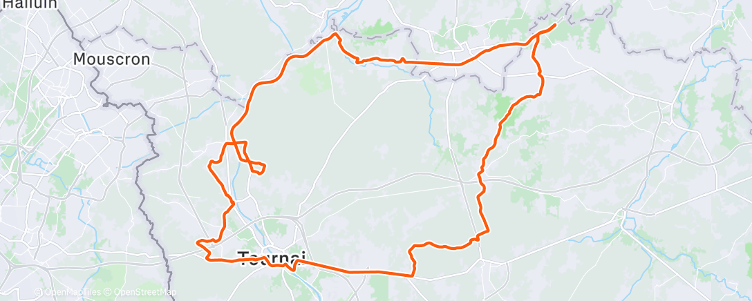 Map of the activity, Werken aan het vierkantje.