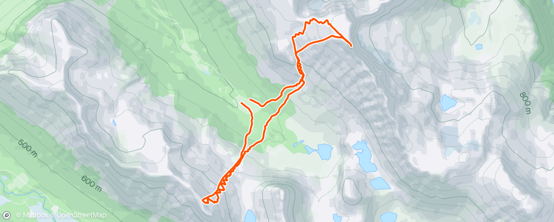 Map of the activity, Grytidlig-tur før hordene inntok Kvistaddalen