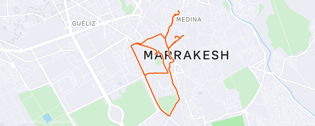 Map of the activity, Joyeux Noël 🥳