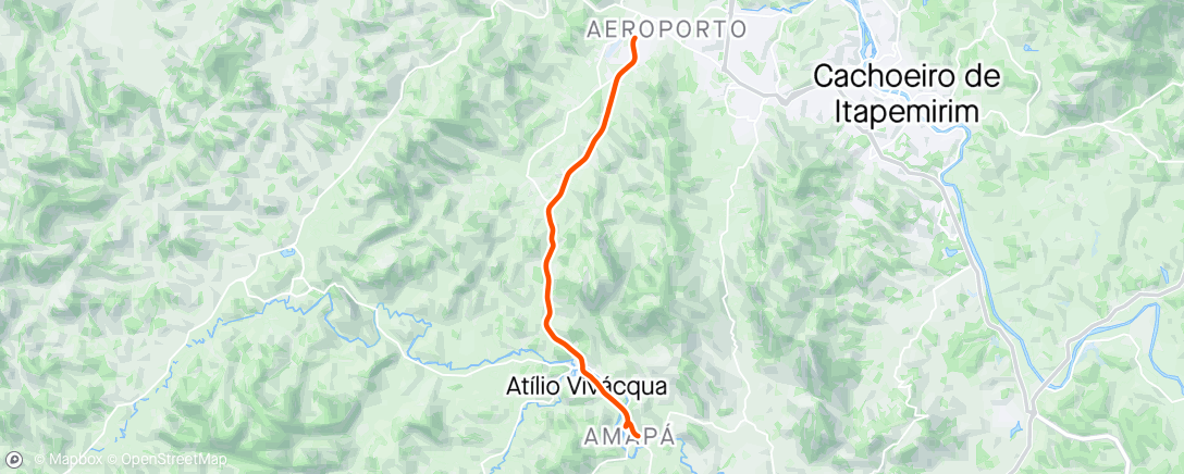 Map of the activity, Tarde Passeio