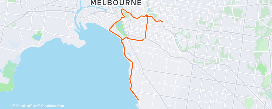 Карта физической активности (Bday Bash)