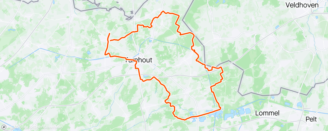 Map of the activity, AAB - La Biciclette Briquellion
