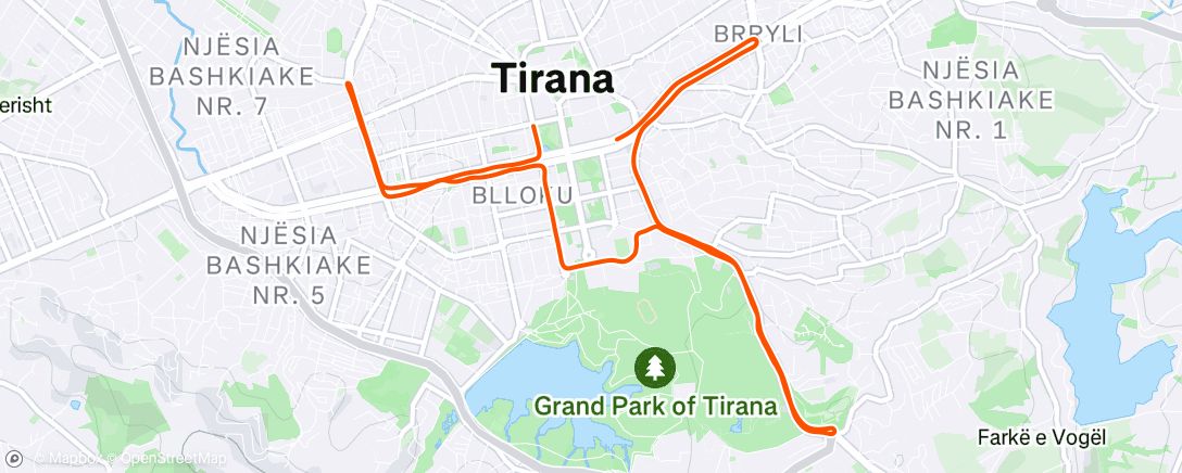 Map of the activity, After a difficult night 🤮🤒 happy to finish the ITT