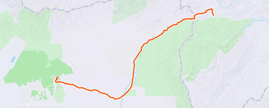 Map of the activity, Morning Ride