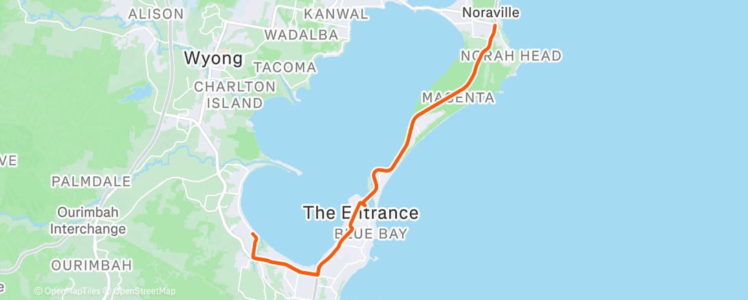 Map of the activity, Out with dad