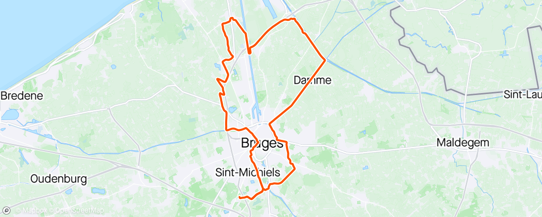 Map of the activity, My last Flanders Classic tomorrow 🥹🥹🥹