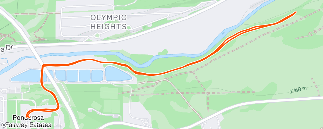 Map of the activity, Maybe Morning Runs aren’t the worst