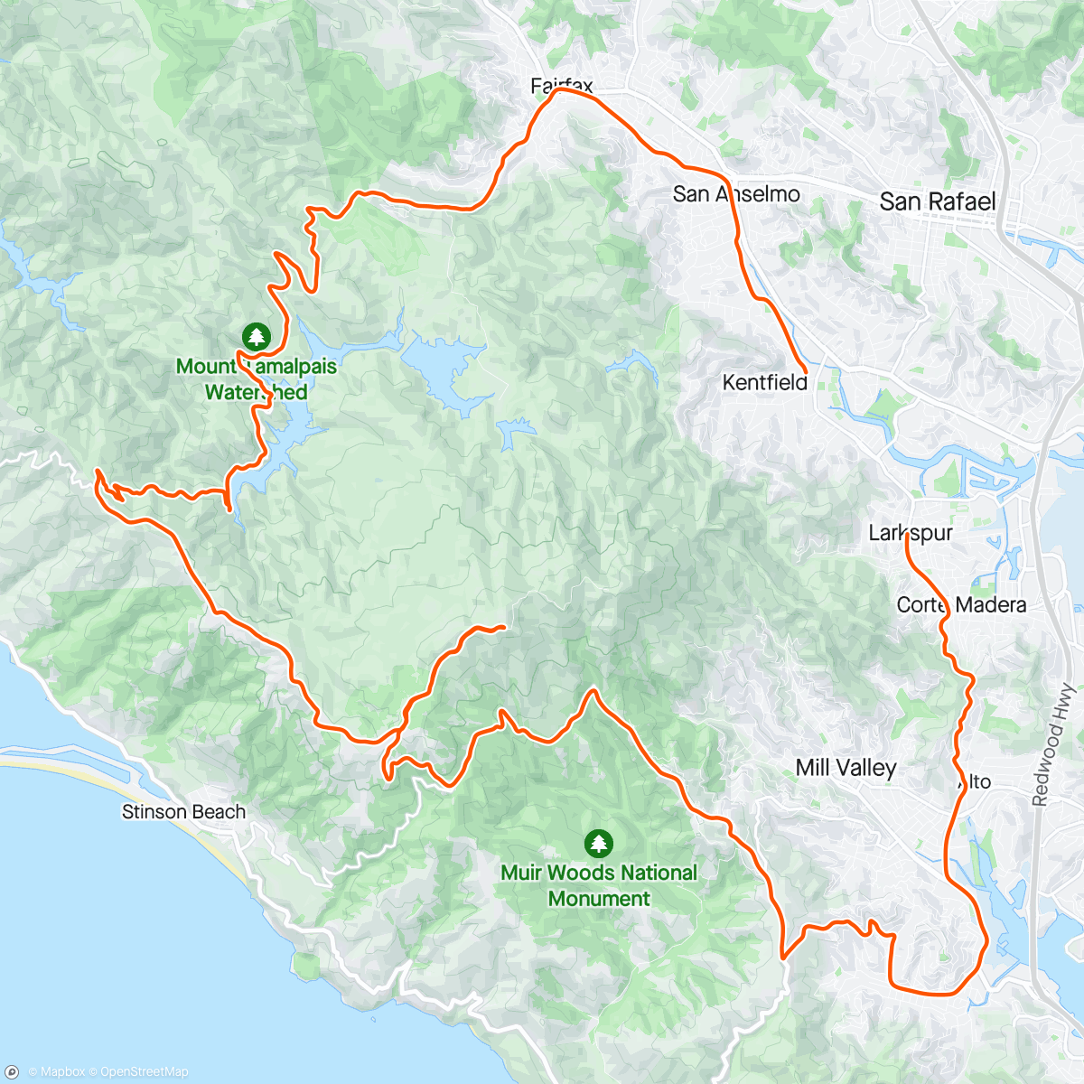 Map of the activity, Alpine Dam
