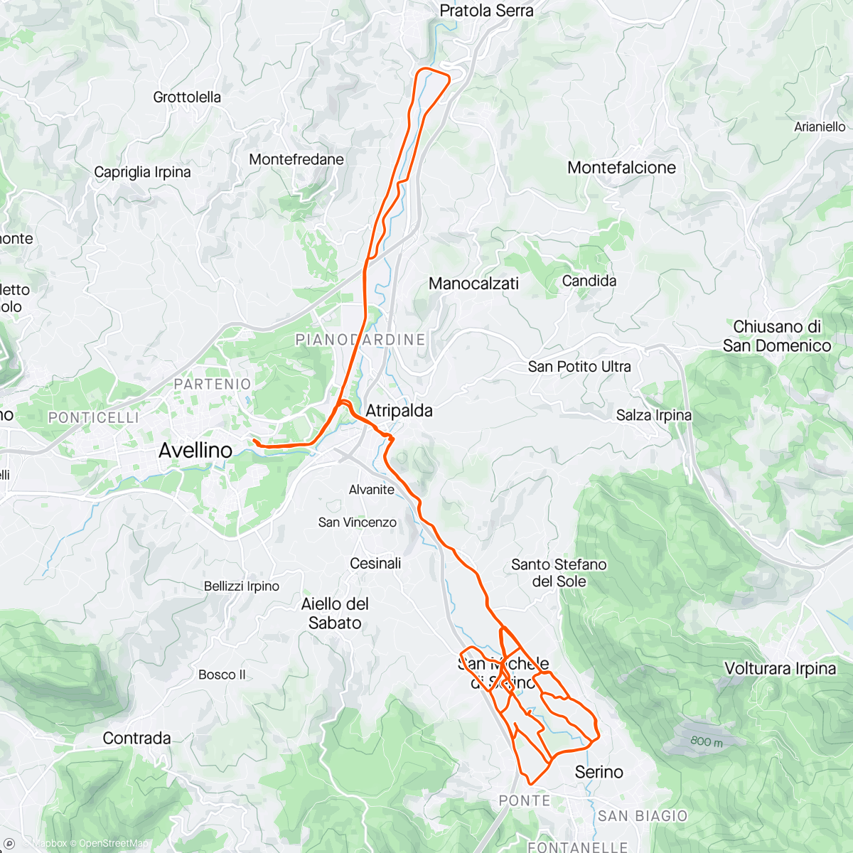 Map of the activity, Décrassage