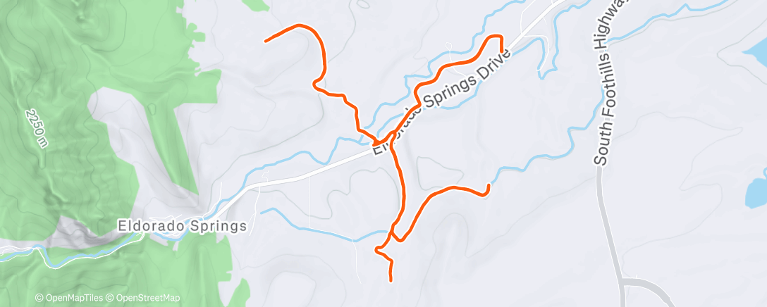 Map of the activity, The rare smell of rain