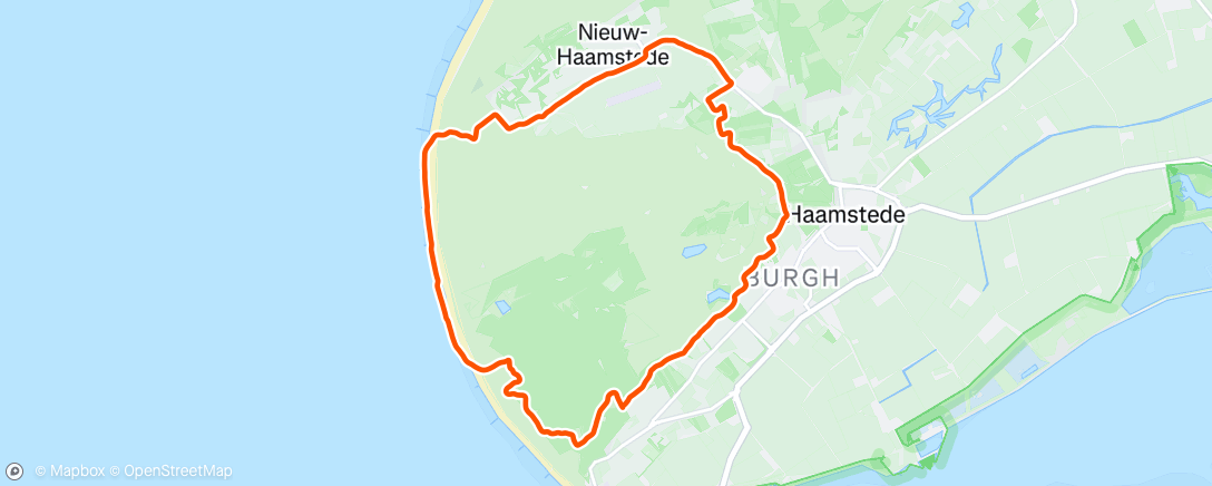 Map of the activity, Duurloopje met Patrick & Floris