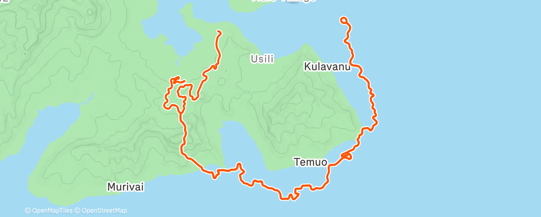 Карта физической активности (Zwift - Group Ride: Bikealicious Jitenshaninoru Bicycle Ride (E) on Coast Crusher in Watopia)