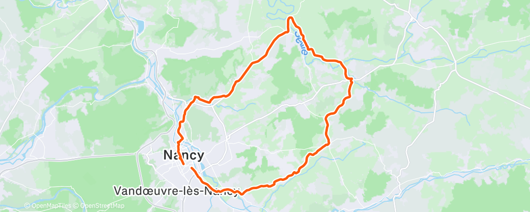 Map of the activity, St Pierre version courte 😇