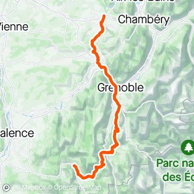 Aoste - Grenoble - Die | 169.8 km Cycling Route on Strava
