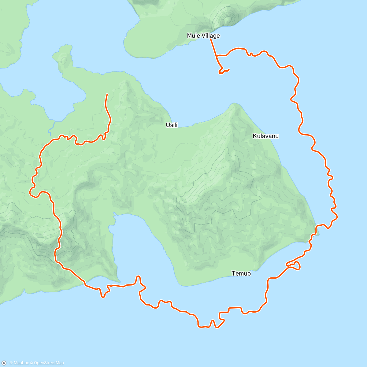 Map of the activity, Zwift - Sugar Cookie in Watopia