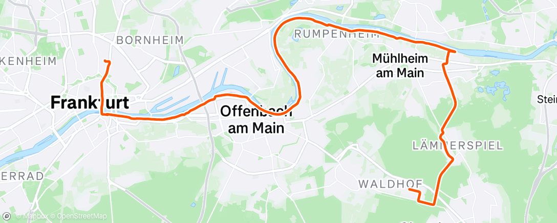 Map of the activity, Seven Day Fool
