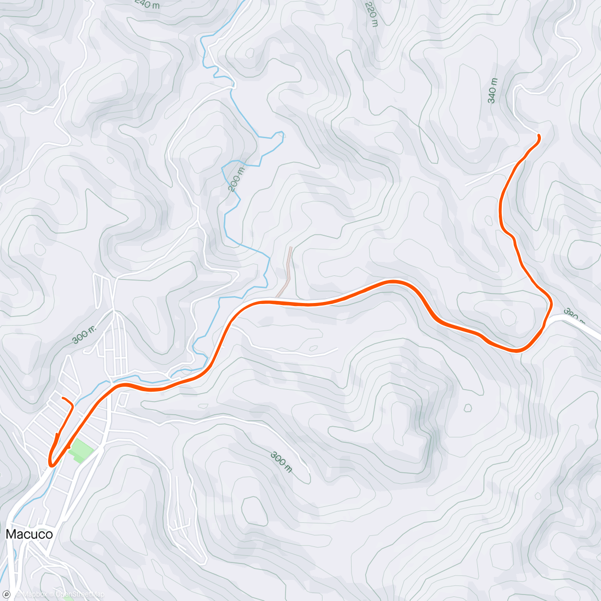 Mapa da atividade, Pedalada de mountain bike km 6 X Mauro Jordão