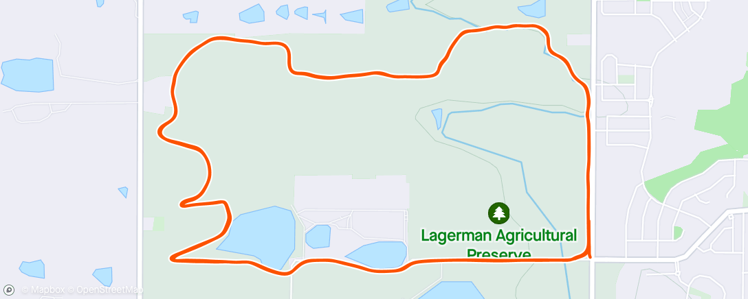 Map of the activity, Lagerman Loops