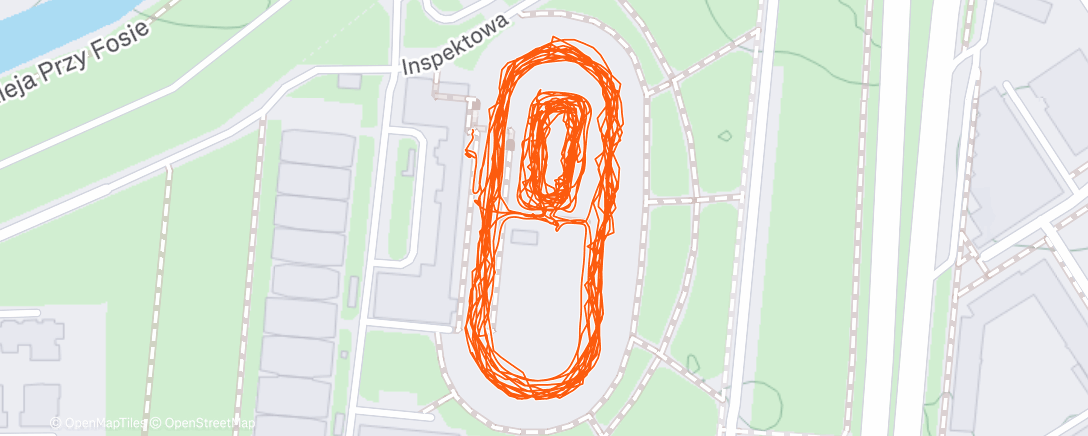 Map of the activity, Afternoon Ice Skate