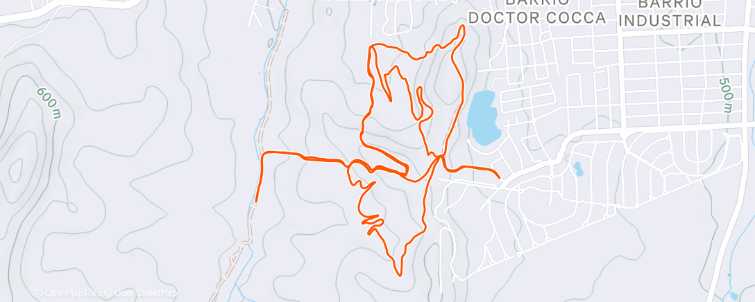 Карта физической активности (Segundo Back)