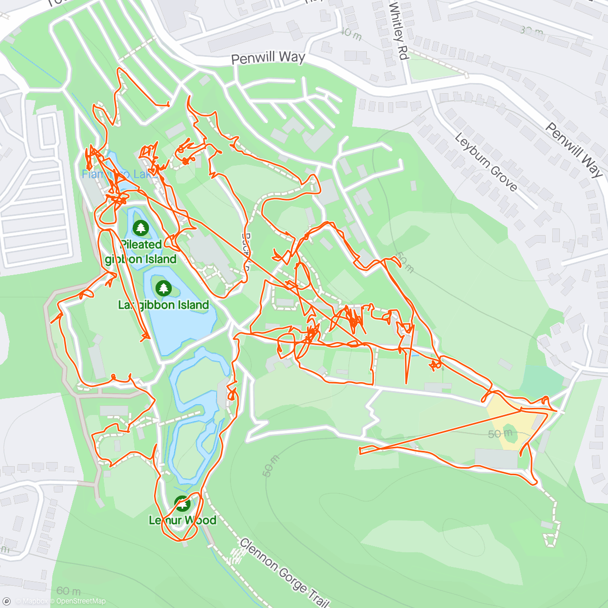 Carte de l'activité Paignton Zoo