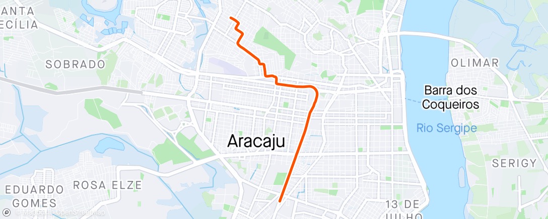 Map of the activity, 2024-03-30Ride