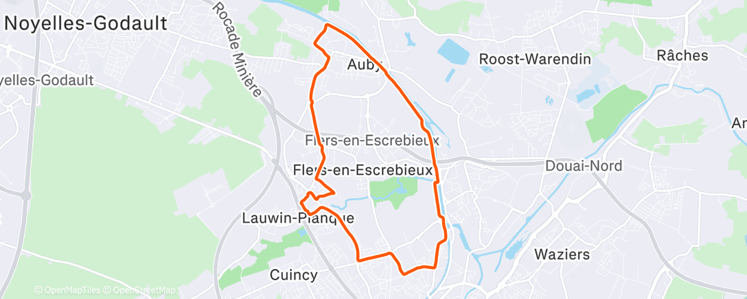 Map of the activity, Sortie D+ 😂