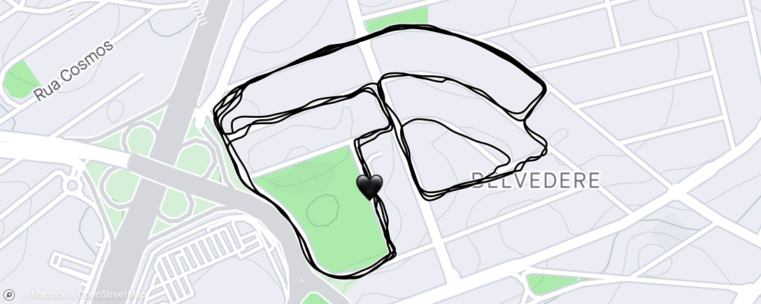 Map of the activity, Rolezinho de domingo