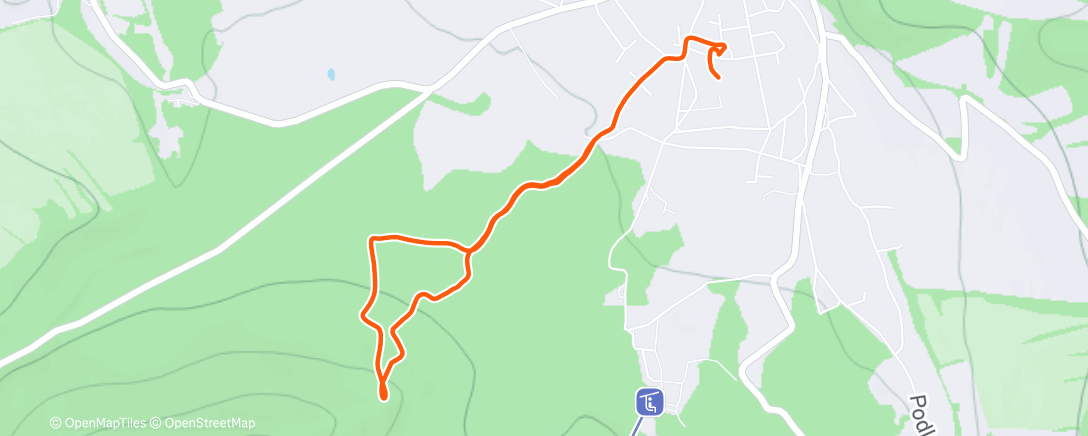 Map of the activity, Expedice Apalucha 2025