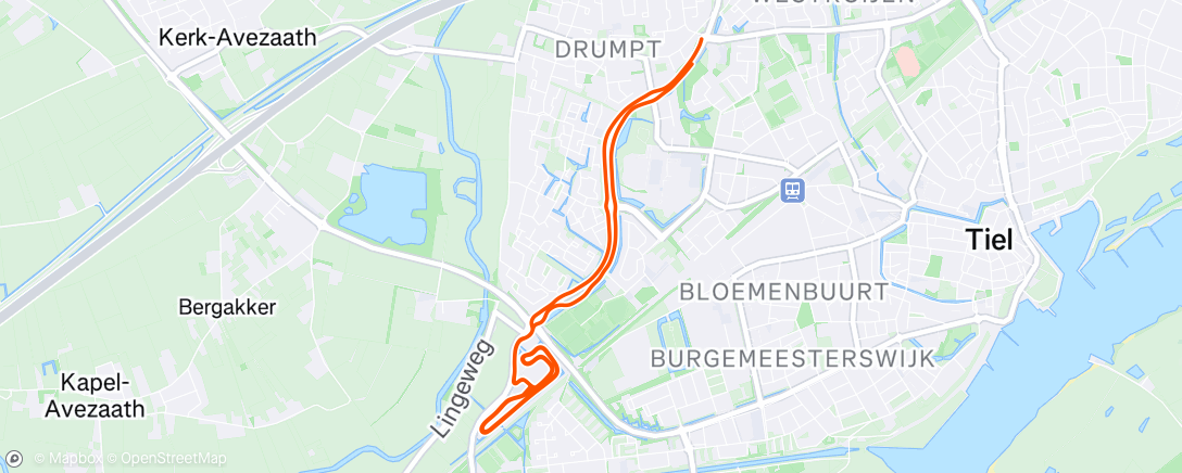 Map of the activity, Avondrit