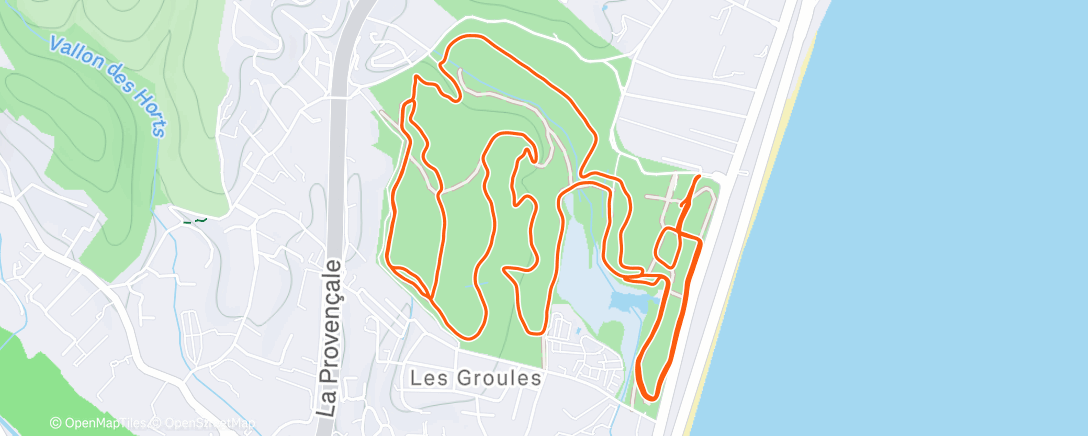 Map of the activity, Décrassage de Noël 🎅 🎄