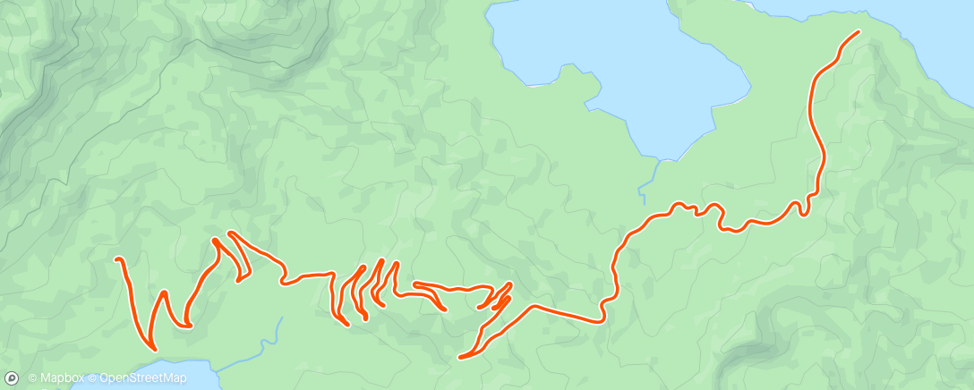 Map of the activity, Zwift - Base in Watopia