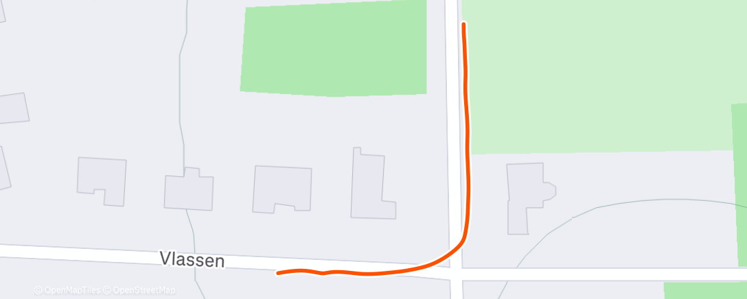 Map of the activity, Avondwandeling