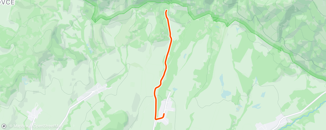 Map of the activity, Afternoon Ride