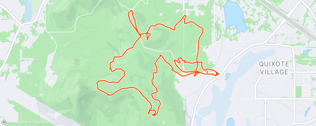 Map of the activity, Ccmtb