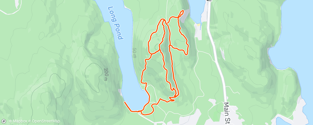 Map of the activity, Perfect afternoon in Acadia