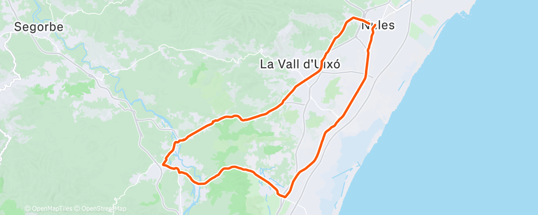 Map of the activity, Salvem el día