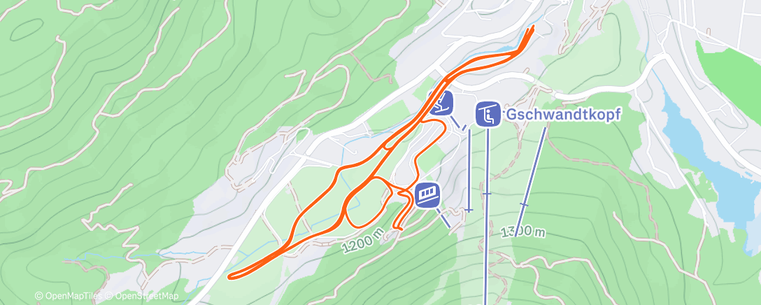 Map of the activity, Seefeld šůšn 🥹