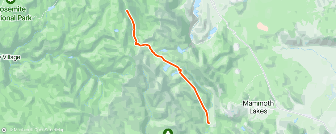 Map of the activity, PCT Day 39: Be Kind To Every Kind Except For Mosquitos