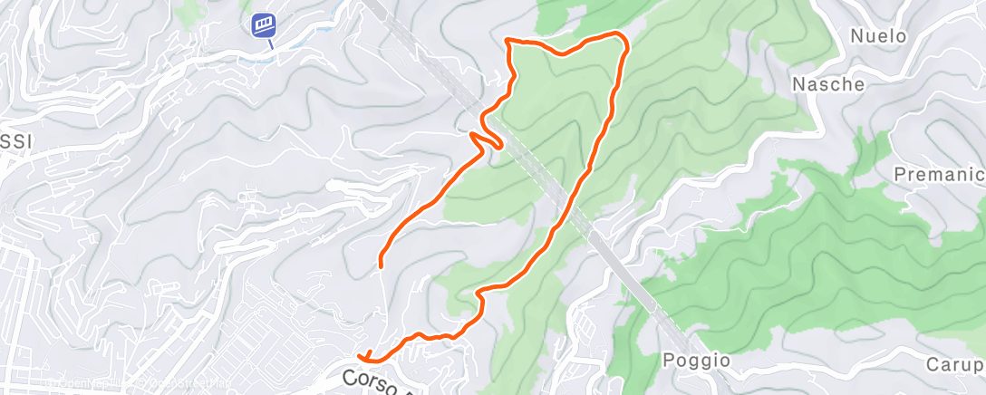 Map of the activity, Escursione pomeridiana