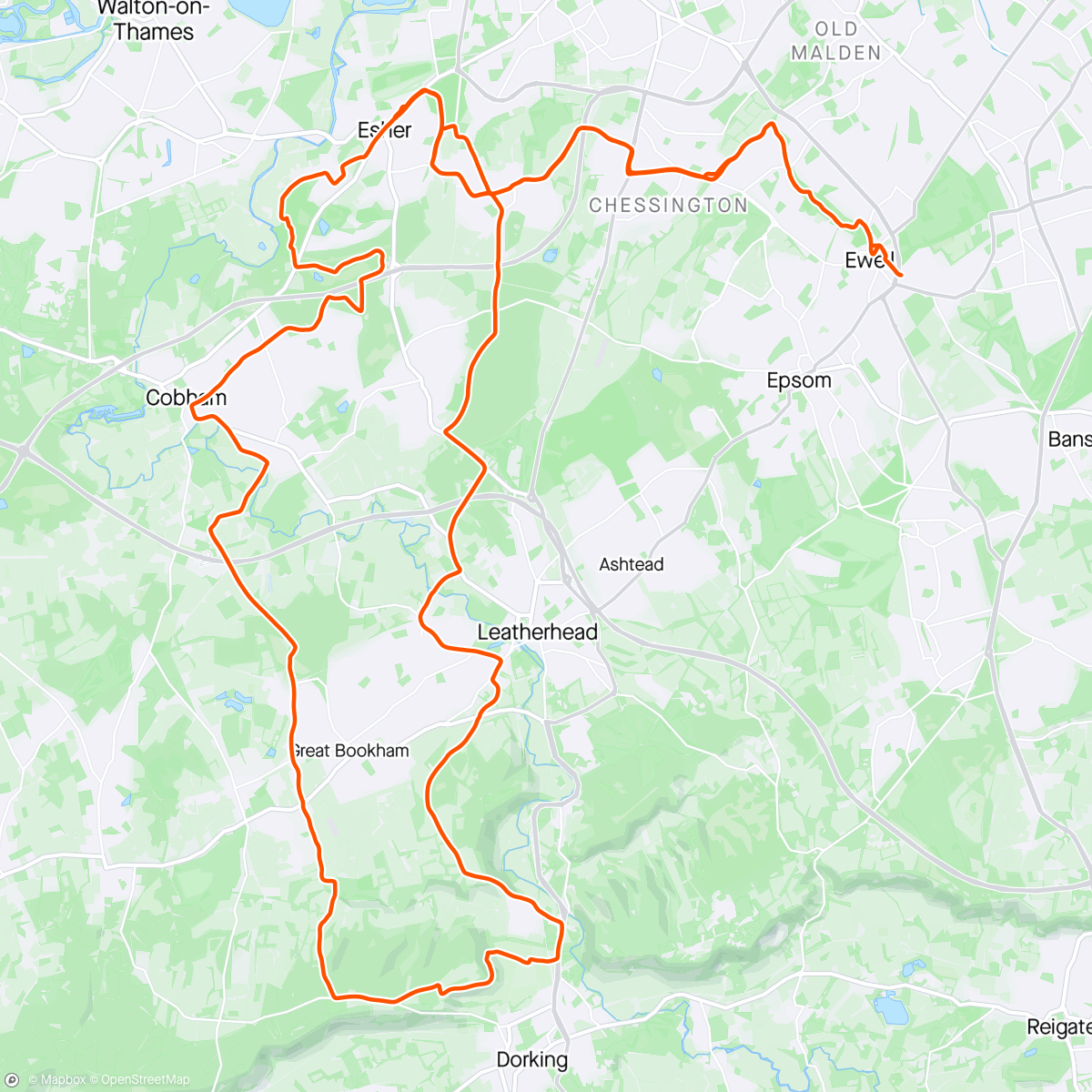 Map of the activity, HotChillee sunny Sunday gravel