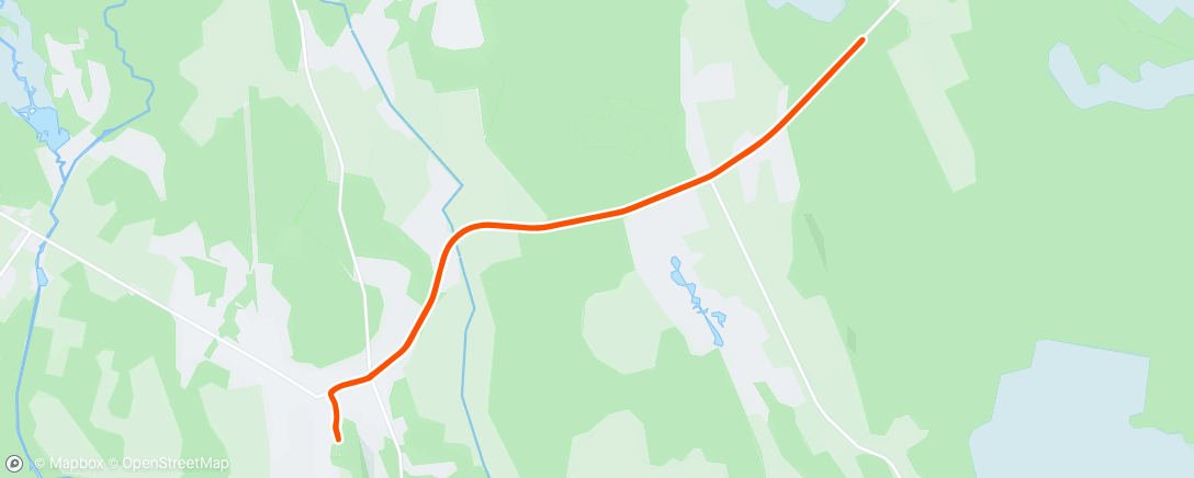 Map of the activity, Afternoon Ride