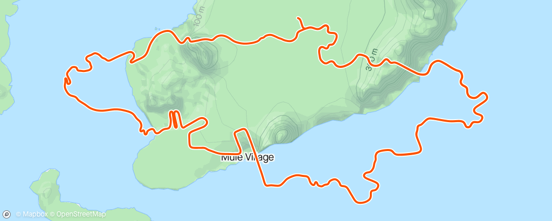 Map of the activity, Zwift - Watopia Group Ride