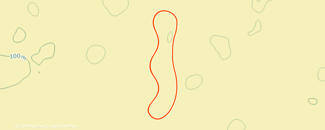 Map of the activity, MyWoosh Supertri E