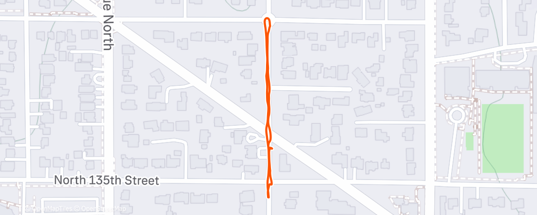 Map of the activity, Seattle