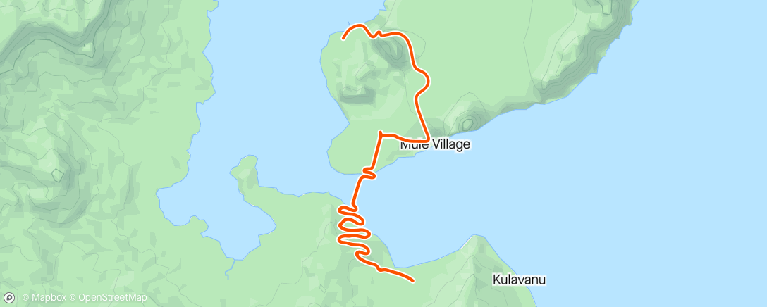 Map of the activity, Zwift - 3 x 20s